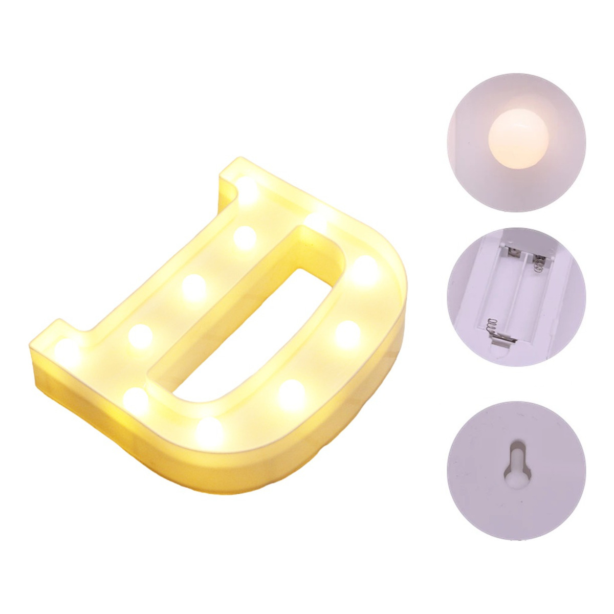 Letras Y Numeros Led Corporeas Decoracion Fiestas Luces - Imagen 77