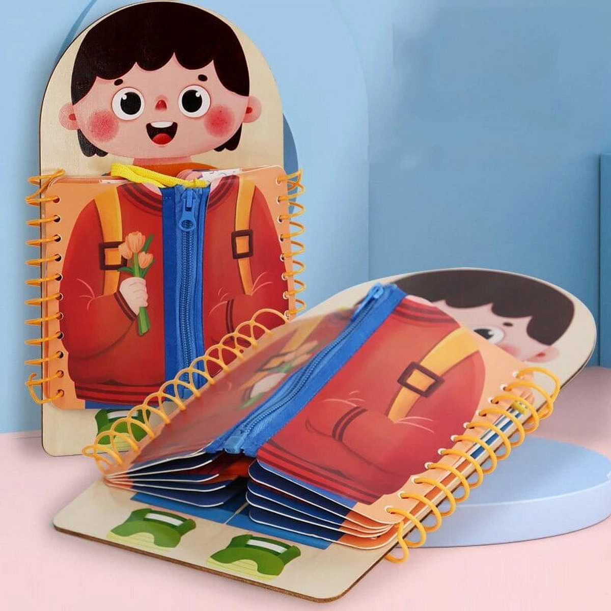 Juego De Vestir Montessori Para Niños Interactivo - Imagen 5