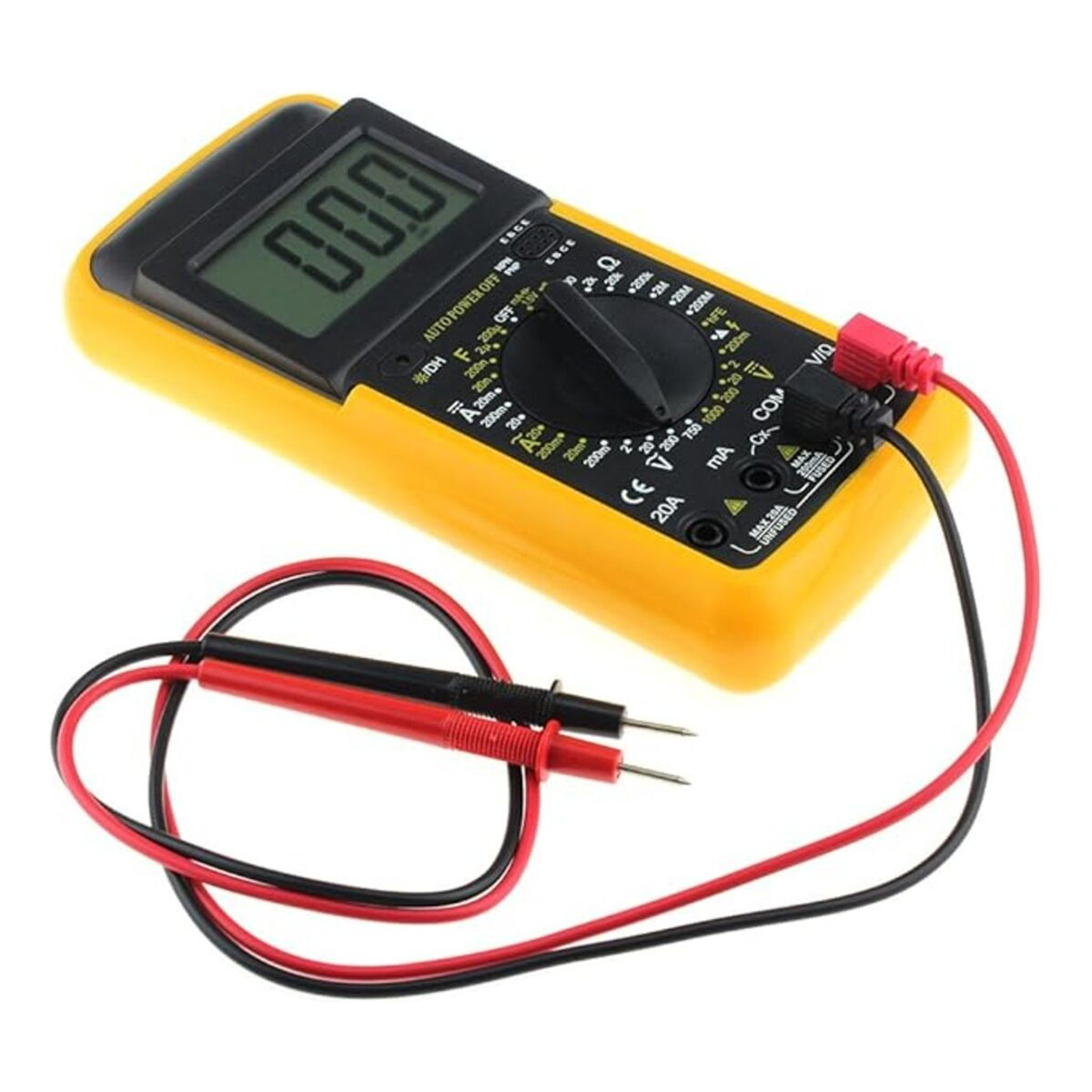 Dt9205a Multimetro Digital Profesional De Rango Manual - Imagen 4