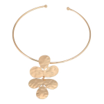 Gargantilla Collar De Treboles Flor Accesorio Elegante