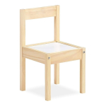 Juego De Mesa Y Dos Sillas Para Niños De Madera Basicas - Imagen 4