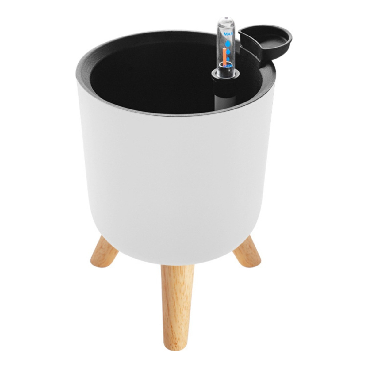 Maceta Con Sistema De Autorriego Redonda 13l - Imagen 1