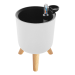 Maceta Con Sistema De Autorriego Redonda 13l