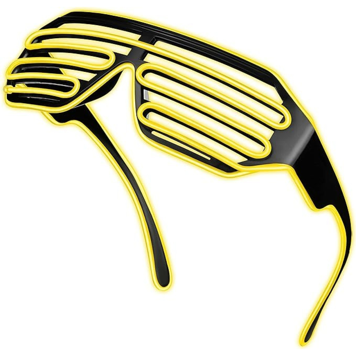 Lentes Led Neon Fiestas Electronica Rave Bodas A Pila - Imagen 1