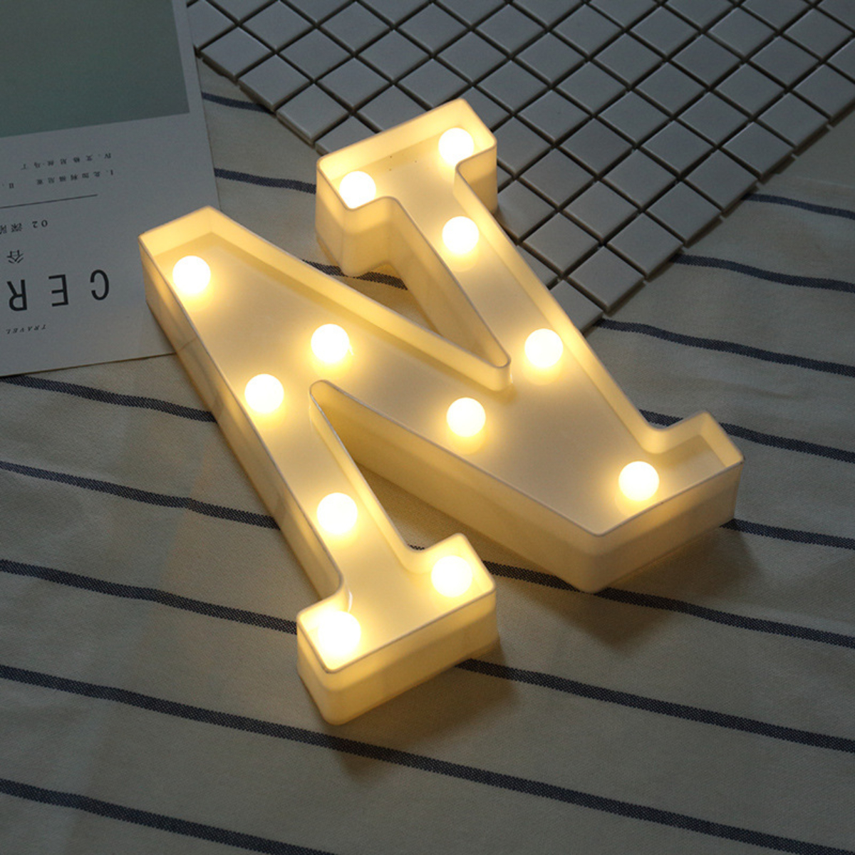 Letras Luces Led Light Decoración Fiestas, Cumpleaños - Imagen 99