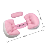 Almohada Para Protección Embarazo En Forma De C Abdominal - Imagen 2