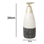 Dispensador Doble Diseño Cerámica De Jabón Líquido Para Baño - Imagen 8