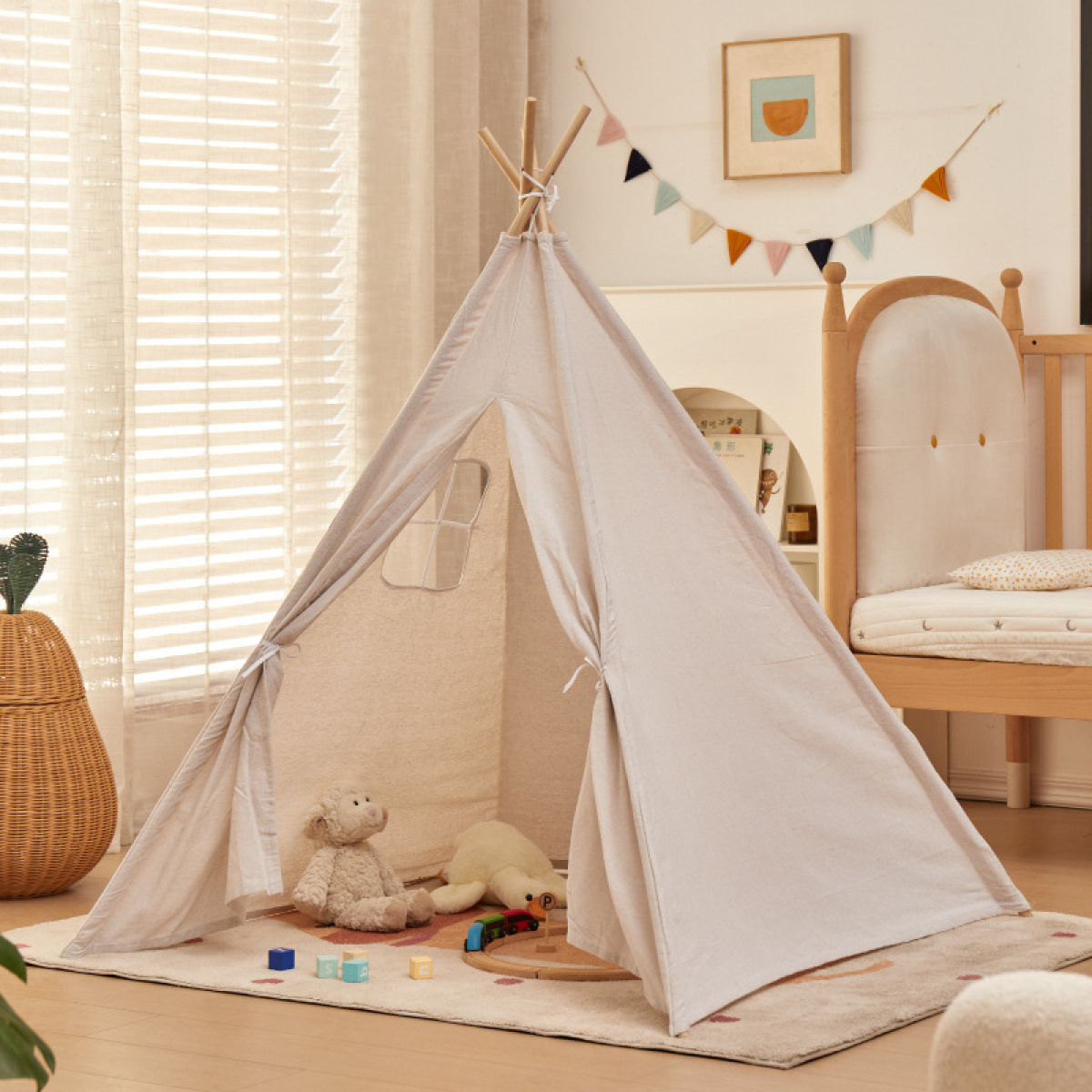 Carpa Para Niños Infantil Diseño Tipo Indio - Imagen 2