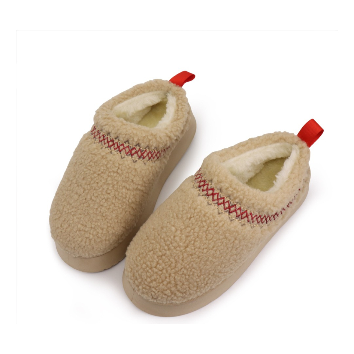 Pantufla Corderito Cerradas Calzado Calidas Para Dama - Imagen 1