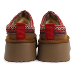 Pantufla Cerrada Con Corderito Con Plataforma Estilo Sueco - Imagen 11