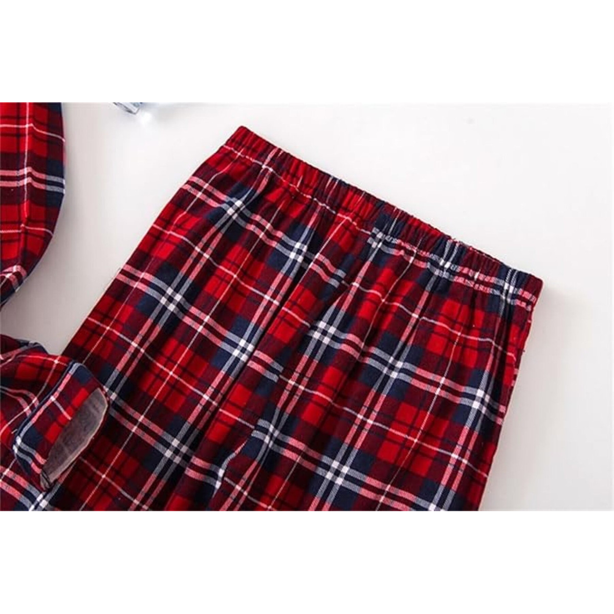 Conjunto Pijama De 2 Piezas Largo Con Estampado Para Mujer - Imagen 5