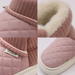 Pantufla Bota Calidas Con Corderito De Hilo Abrigadas - Imagen 13