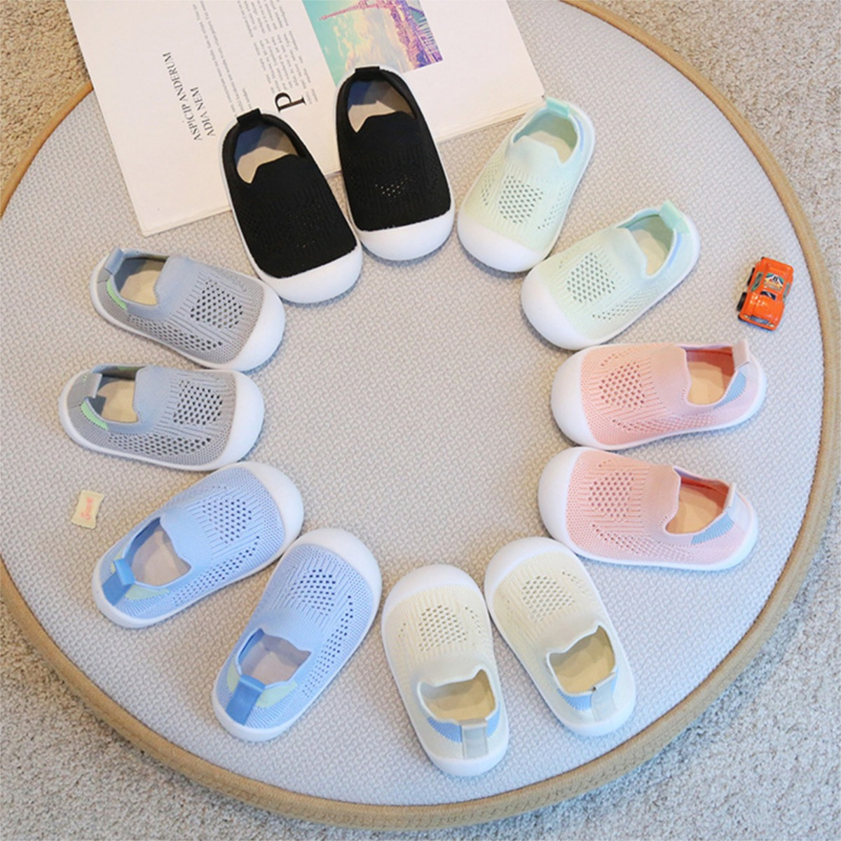 Zapatitos Para Bebes De Tela Flexibles Ergonómicos - Imagen 13