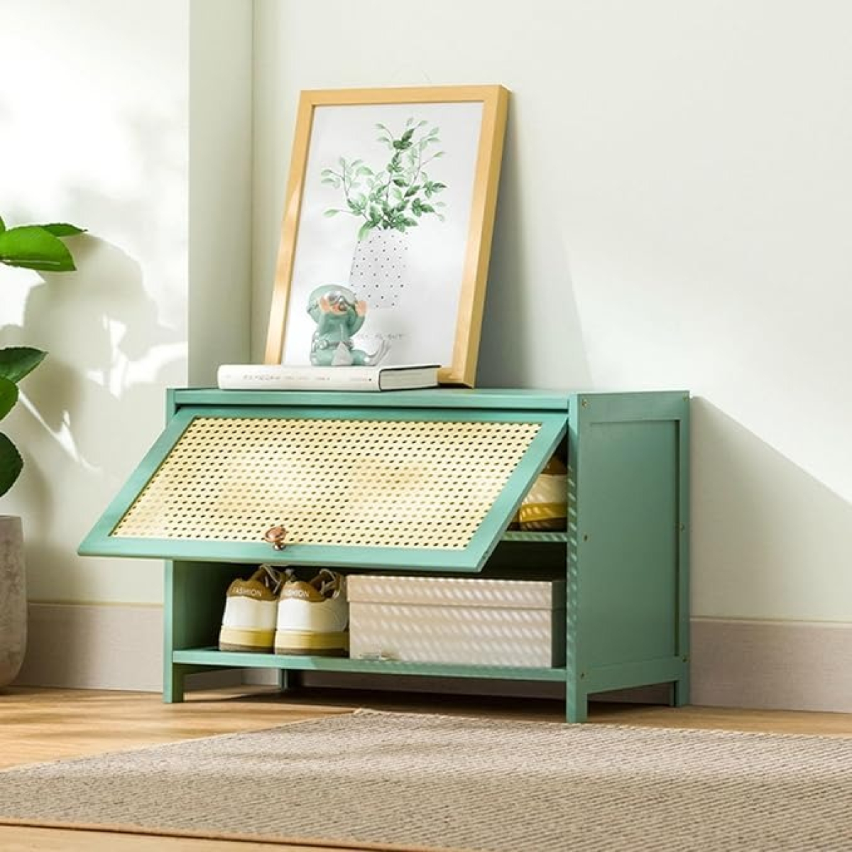 Gabinete Organizador De Zapatos Con Puertas - Imagen 2
