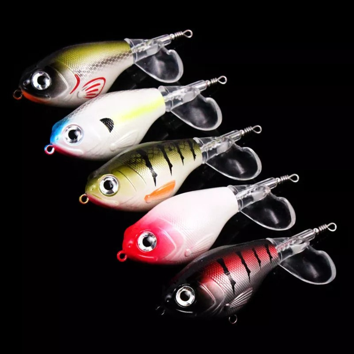 Señuelo Proberos Whopper Popper Con Elice Pesca - Imagen 16