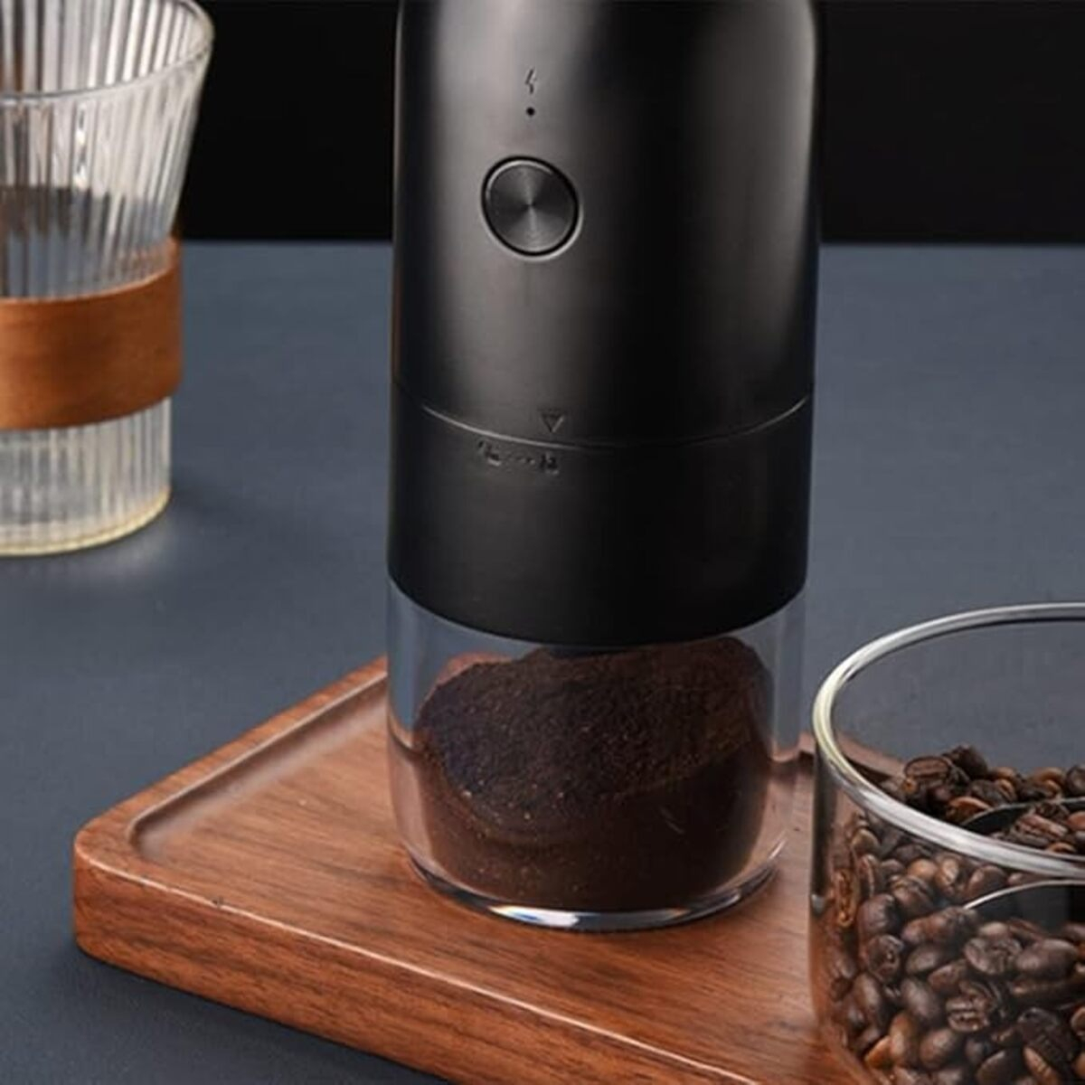 Molinillo De Café Portatil Recargable Moledor Inalambrico - Imagen 4