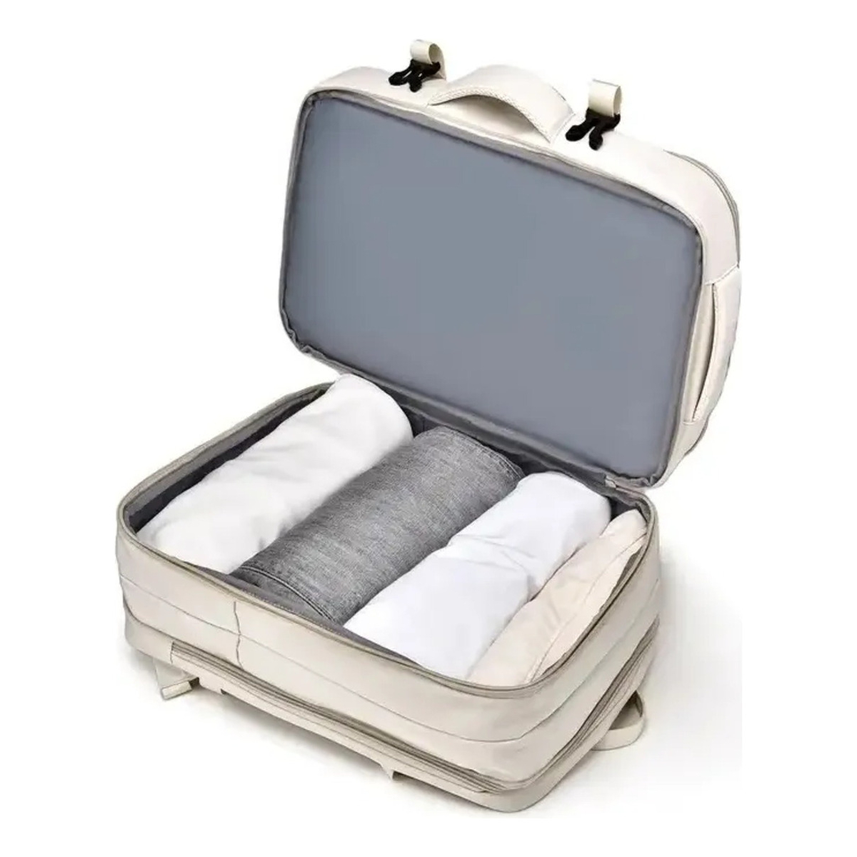 Mochila De Viaje Extra Grande Para Avion Carry On Con Usb - Imagen 3