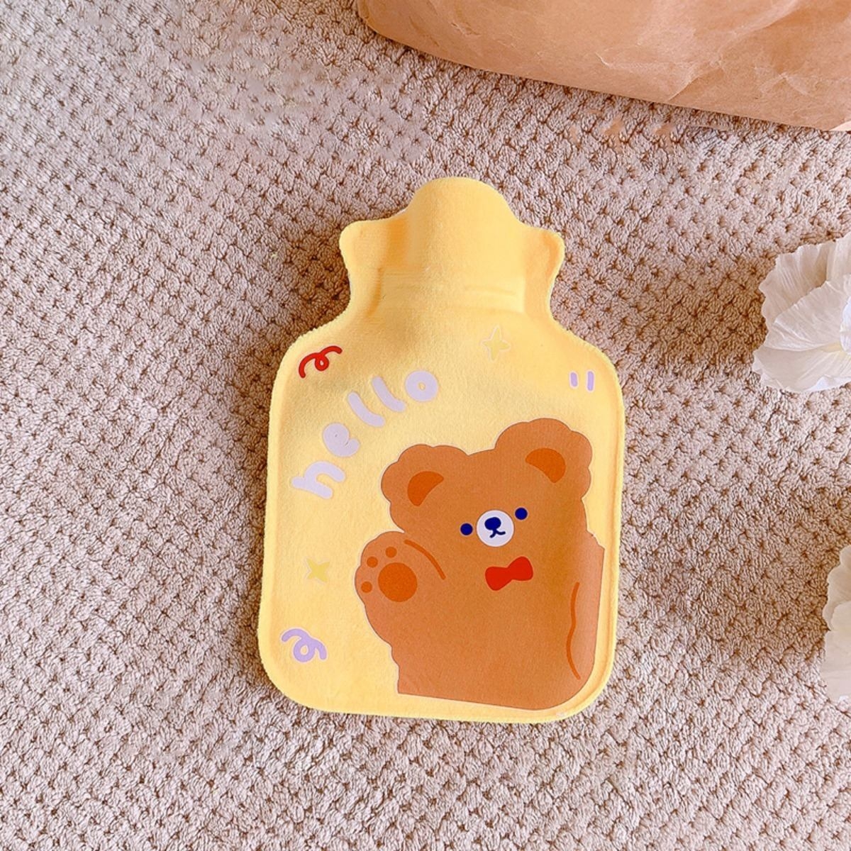 Calienta Manos Mini Bolsa Agua Caliente Diseños Kawaii - Imagen 6