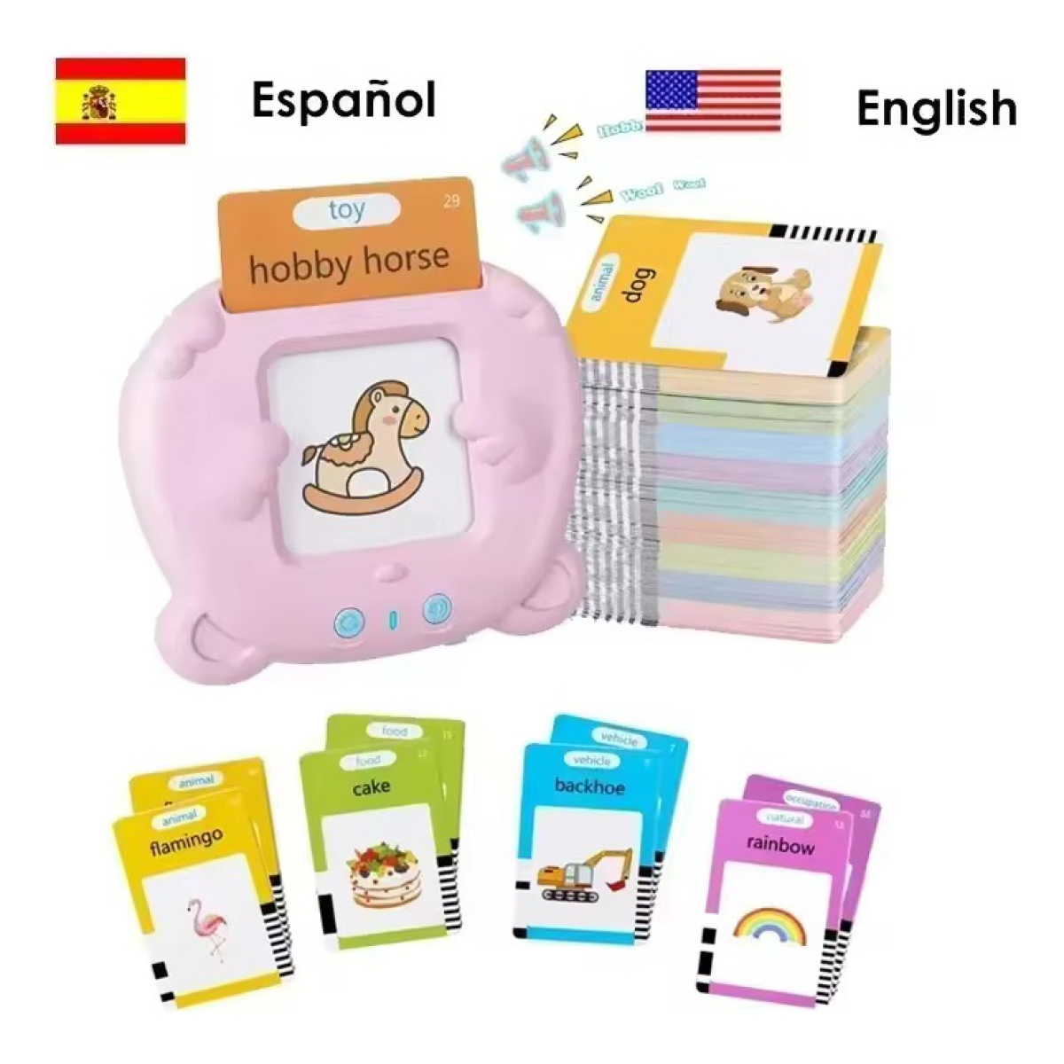 Maquina De Tarjetas Educacionales Para Aprender Inglés - Imagen 12