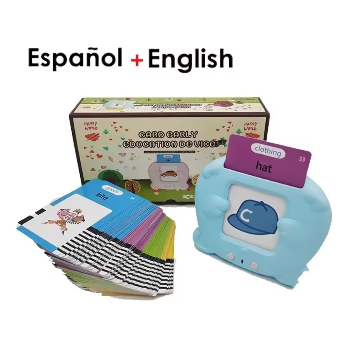 Maquina De Tarjetas Educacionales Para Aprender Inglés - Imagen 6
