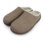 Pantuflas Abiertas Zapatos De Casa Con Corderito - Imagen 9