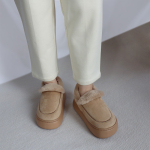 Pantufla Calzado De Abrigo De Corderito Suela Alta Dama - Imagen 13