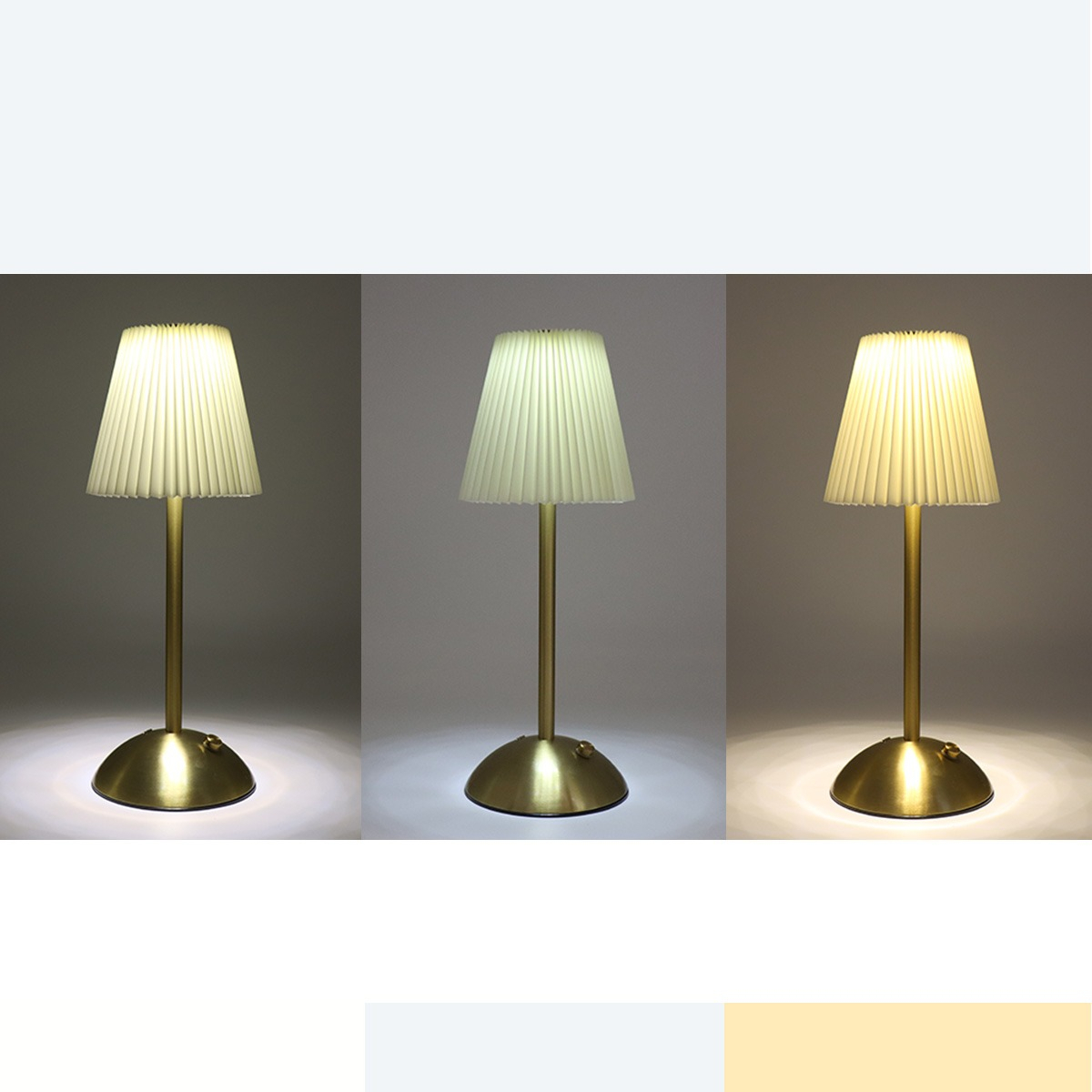 Lampara Alta Táctil De Noche Mesa Inalambrica Recargable Led - Imagen 15
