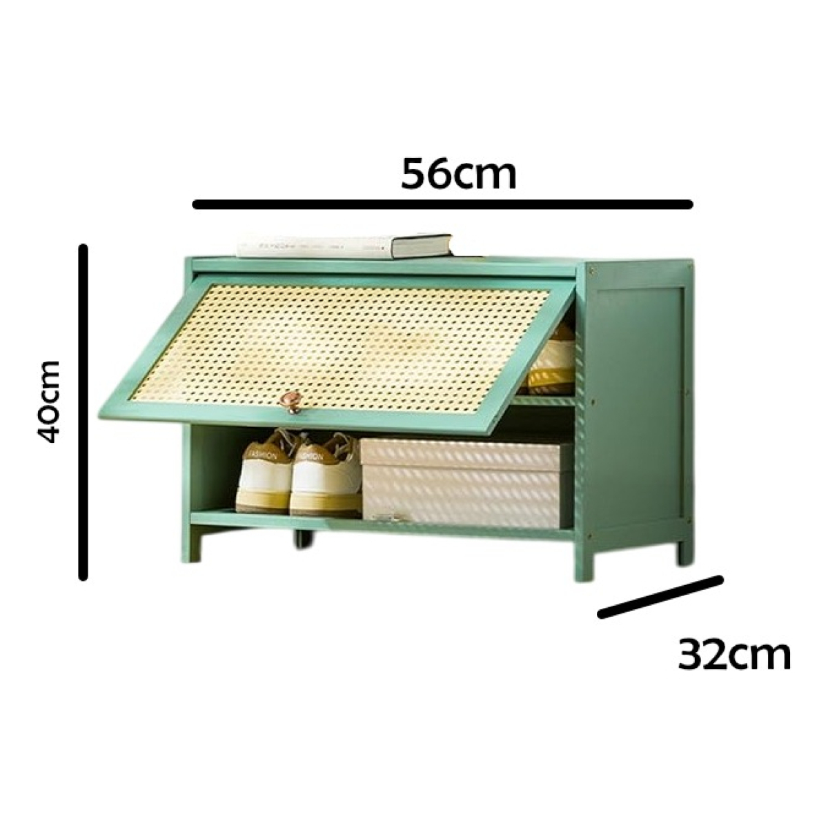 Gabinete Organizador De Zapatos Con Puertas - Imagen 5