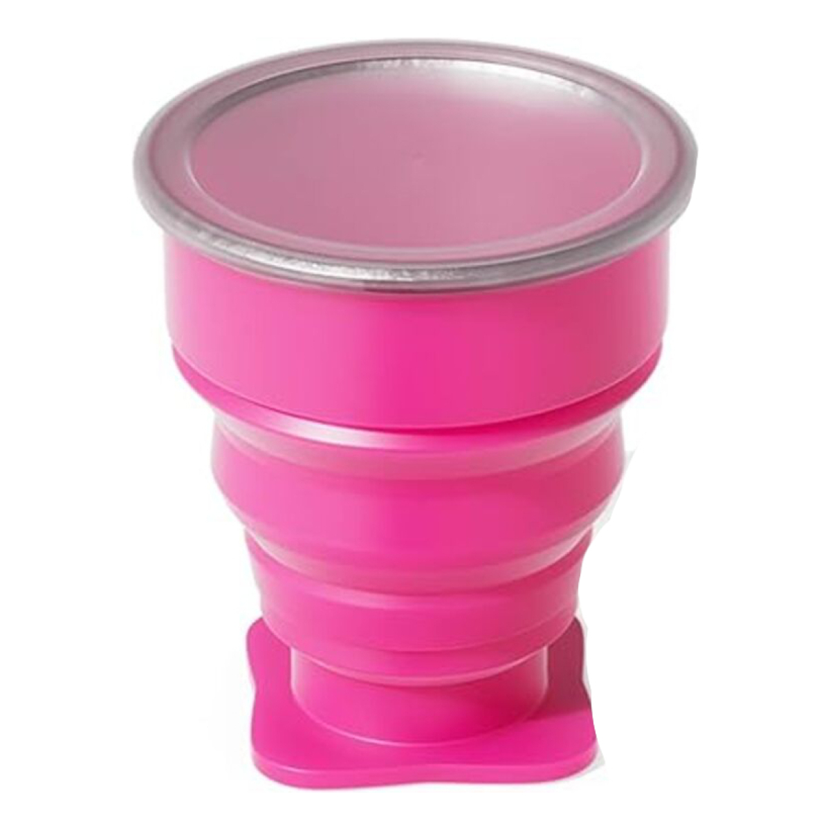 Vaso De Silicona Plegable Con Tapa Libre Bpa - Imagen 24