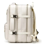 Mochila De Viaje Extra Grande Para Avion Carry On Con Usb - Imagen 9