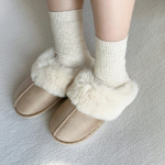 Pantuflas Abiertas Abrigadas Para Dama De Abrigo Comodas - Imagen 5