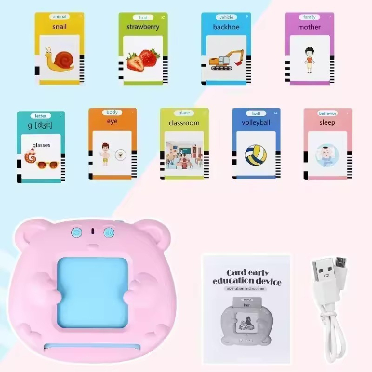 Maquina De Tarjetas Educacionales Para Aprender Inglés - Imagen 15