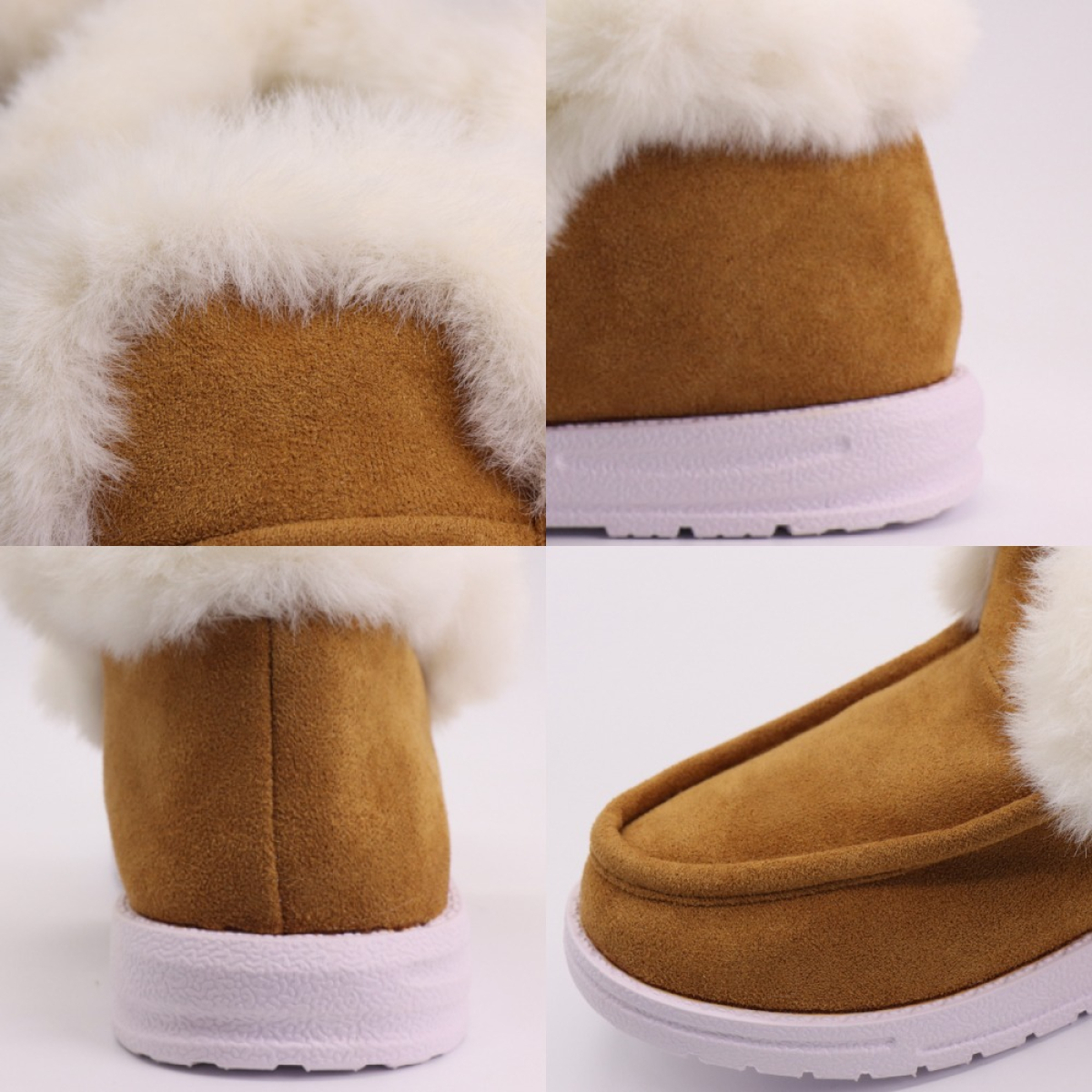 Bota Botita Baja Abrigadas Delgadas Calzado Invierno Mujer - Imagen 6