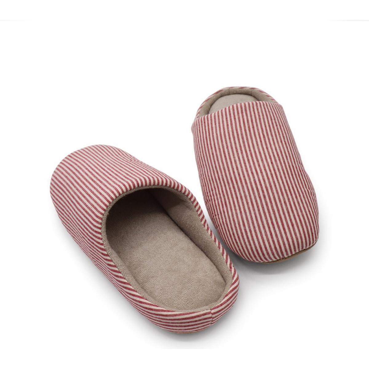 Pantuflas Chinelas Delgadas Abierta Abrigada Suaves - Imagen 5