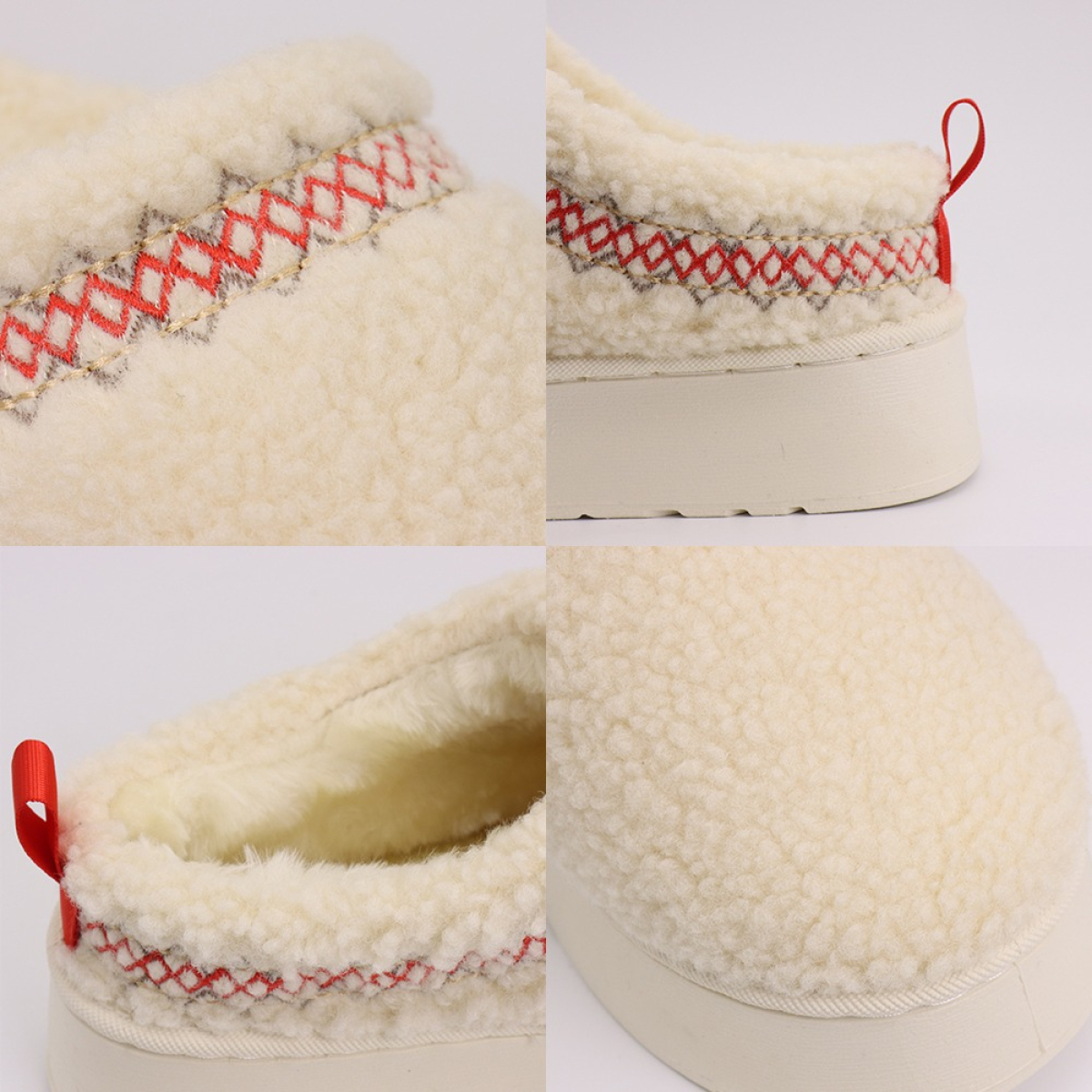 Pantufla Corderito Cerradas Calzado Calidas Para Dama - Imagen 13