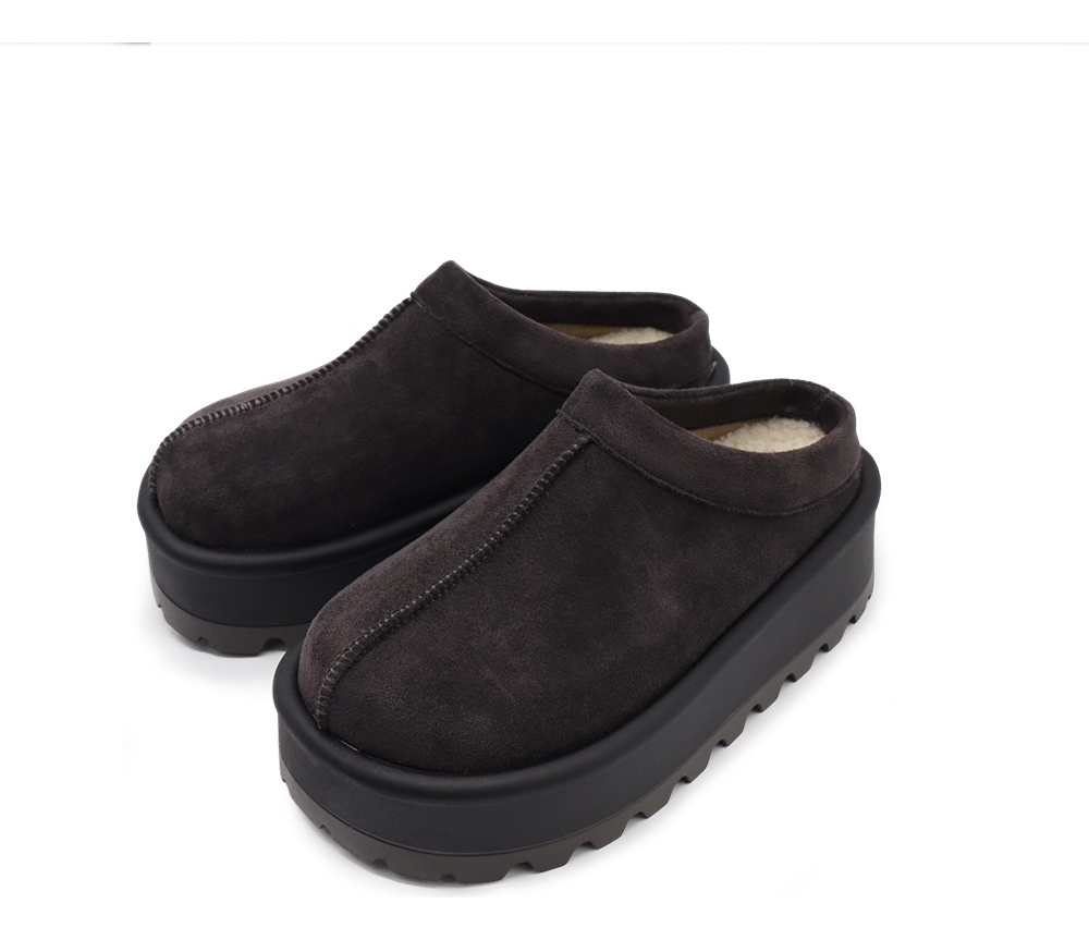 d_815259-mlu84073281931_042025-f.jpg Sueco Plataforma Detallados Calzado Abrigado Para Dama - Imagen 1