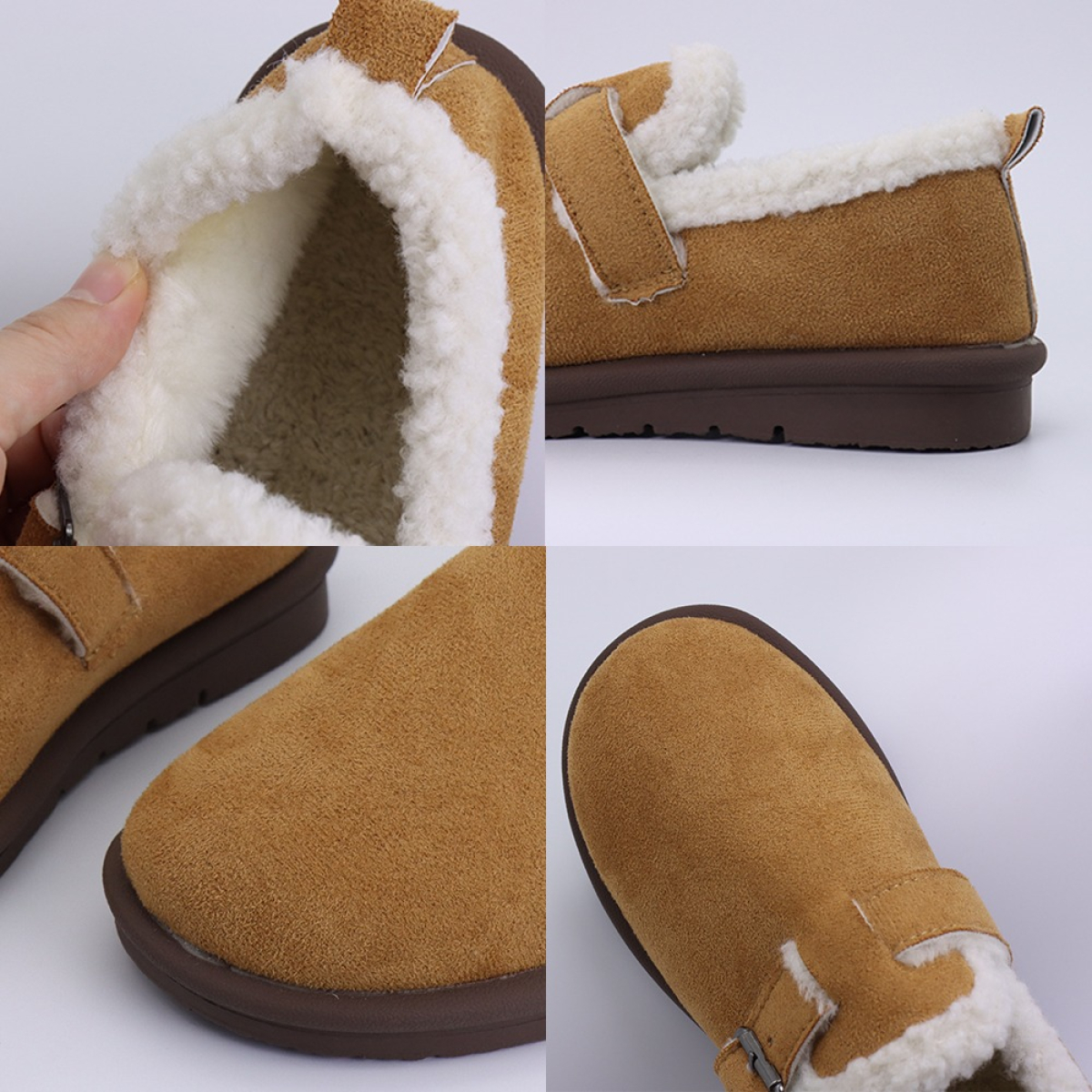 Zapatos Pantufla Abigados Para Dama Con Corderito Calido - Imagen 6