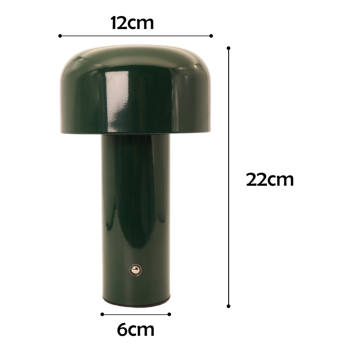Lampara De Mesa Táctil Tipo Hongo Inalambrica Recargable - Imagen 9