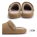 Zapato Sueco Abierto Corderito Abrigado Para Dama - Imagen 4