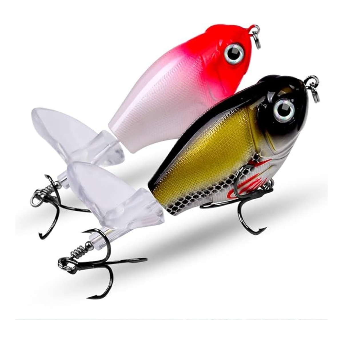 Señuelo Proberos Whopper Popper Con Elice Pesca - Imagen 29