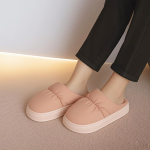 Pantuflas De Adulto Abiertas Puff Calidas Calzado - Imagen 8