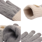 Guantes De Dama Dedos Tactiles De Lana Polar - Imagen 23