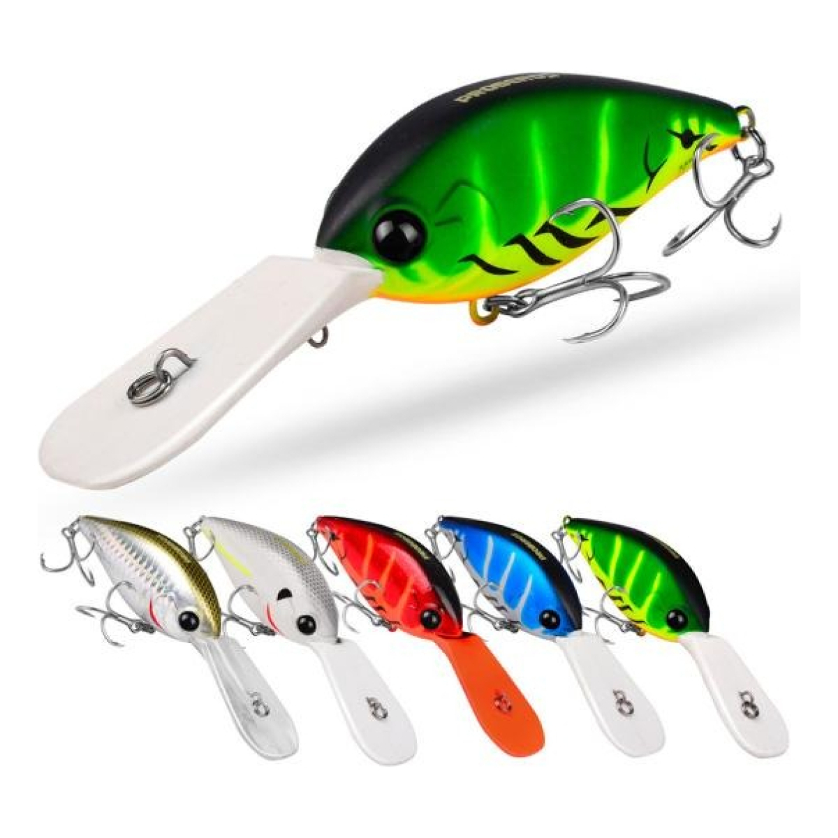 Señuelo Proberos Minnow Pesca 12.5cm 24.5gr Crankbait - Imagen 3