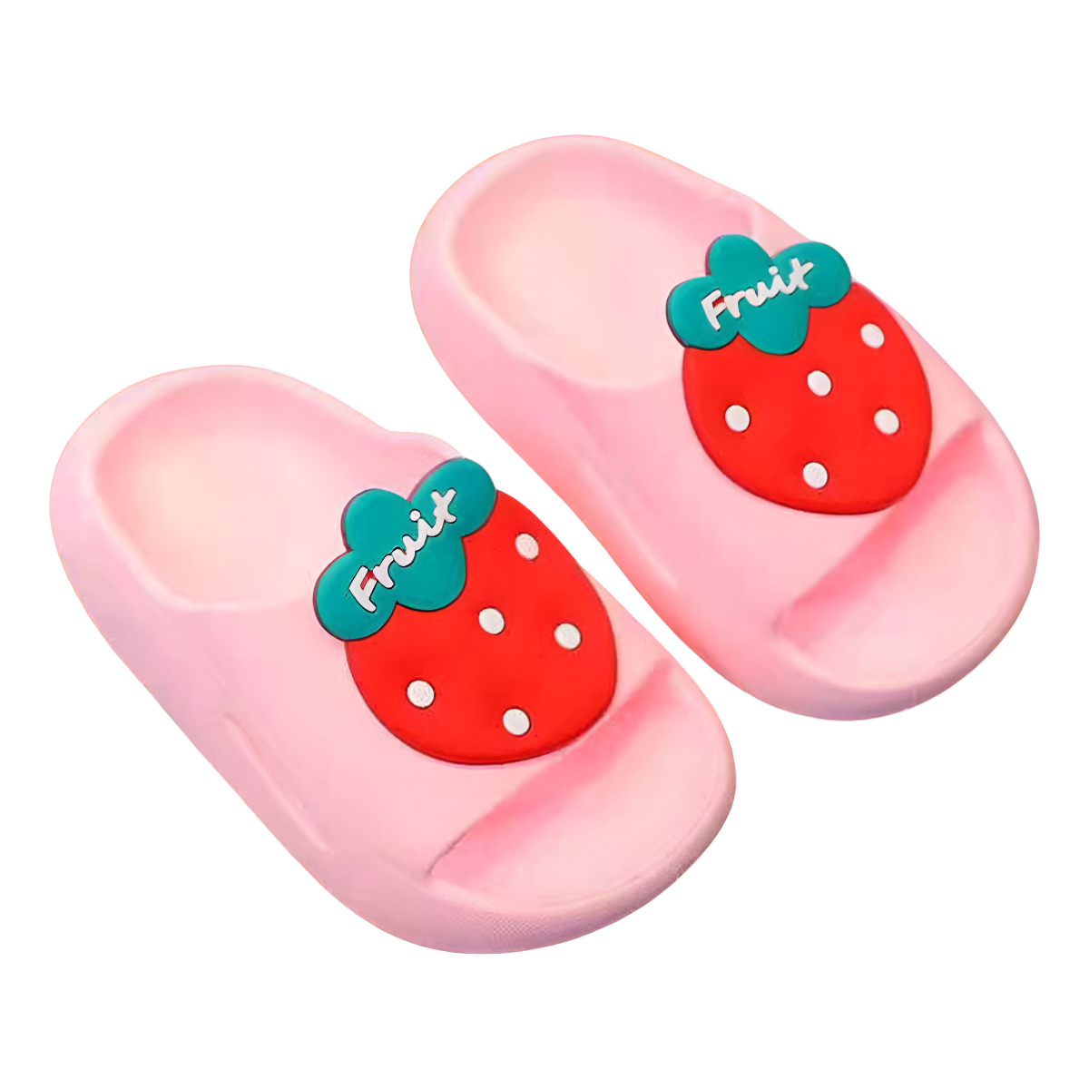 Chancletas Ojotas Infantiles Diseño Frutas Antideslizantes - Imagen 1