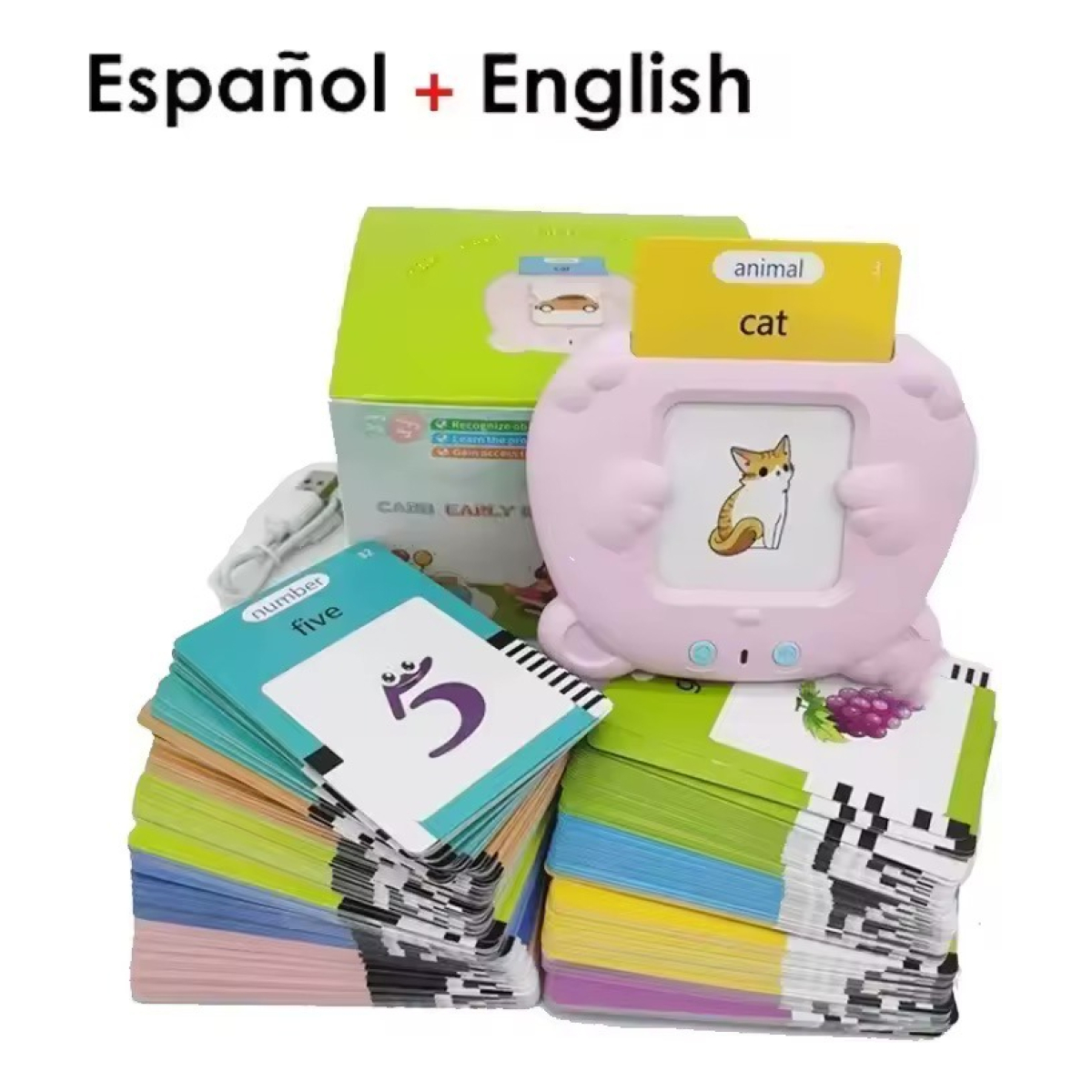 Maquina De Tarjetas Educacionales Para Aprender Inglés - Imagen 11