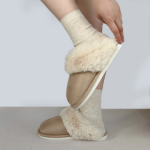 Pantuflas Abiertas Abrigadas Para Dama De Abrigo Comodas - Imagen 15