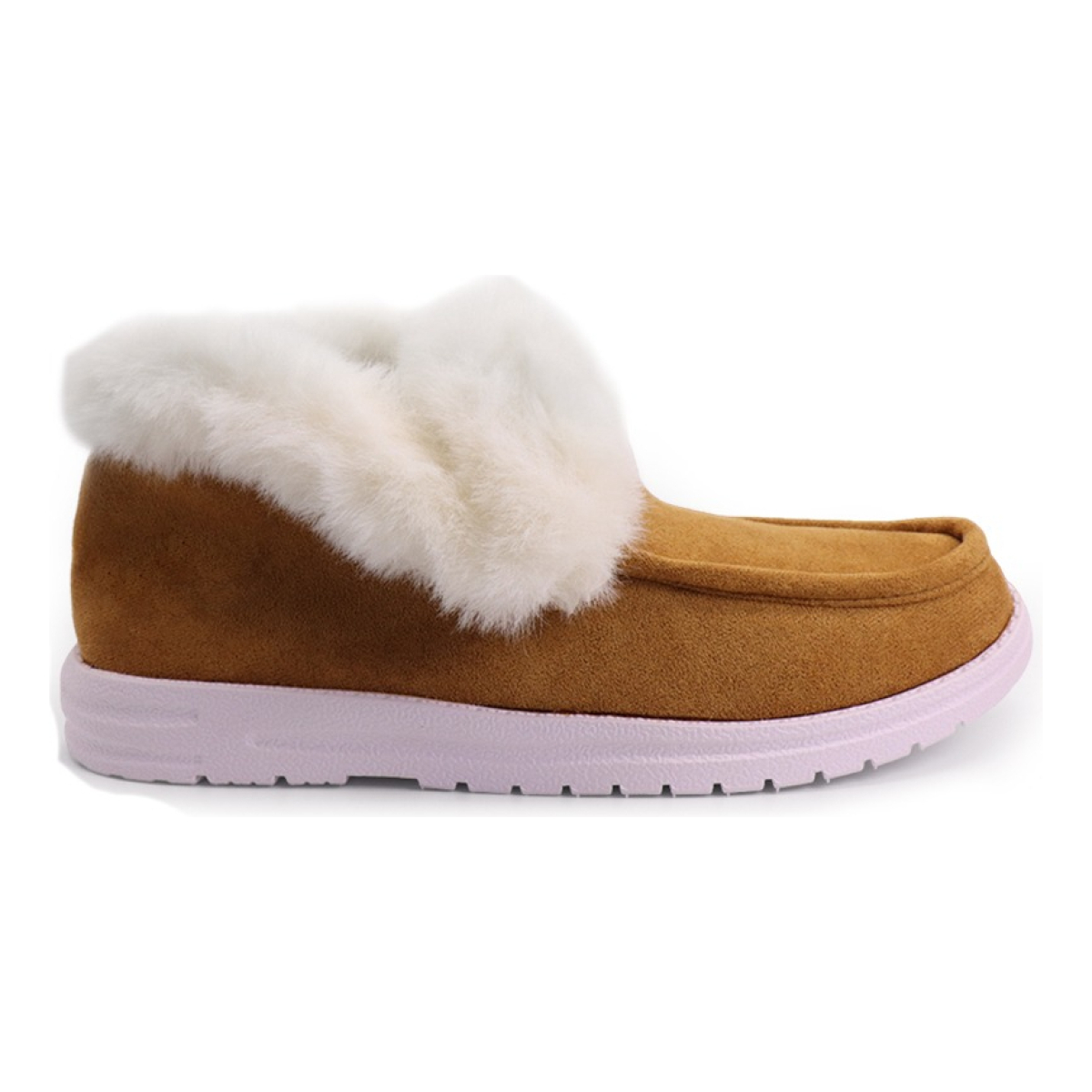 Bota Botita Baja Abrigadas Delgadas Calzado Invierno Mujer - Imagen 1