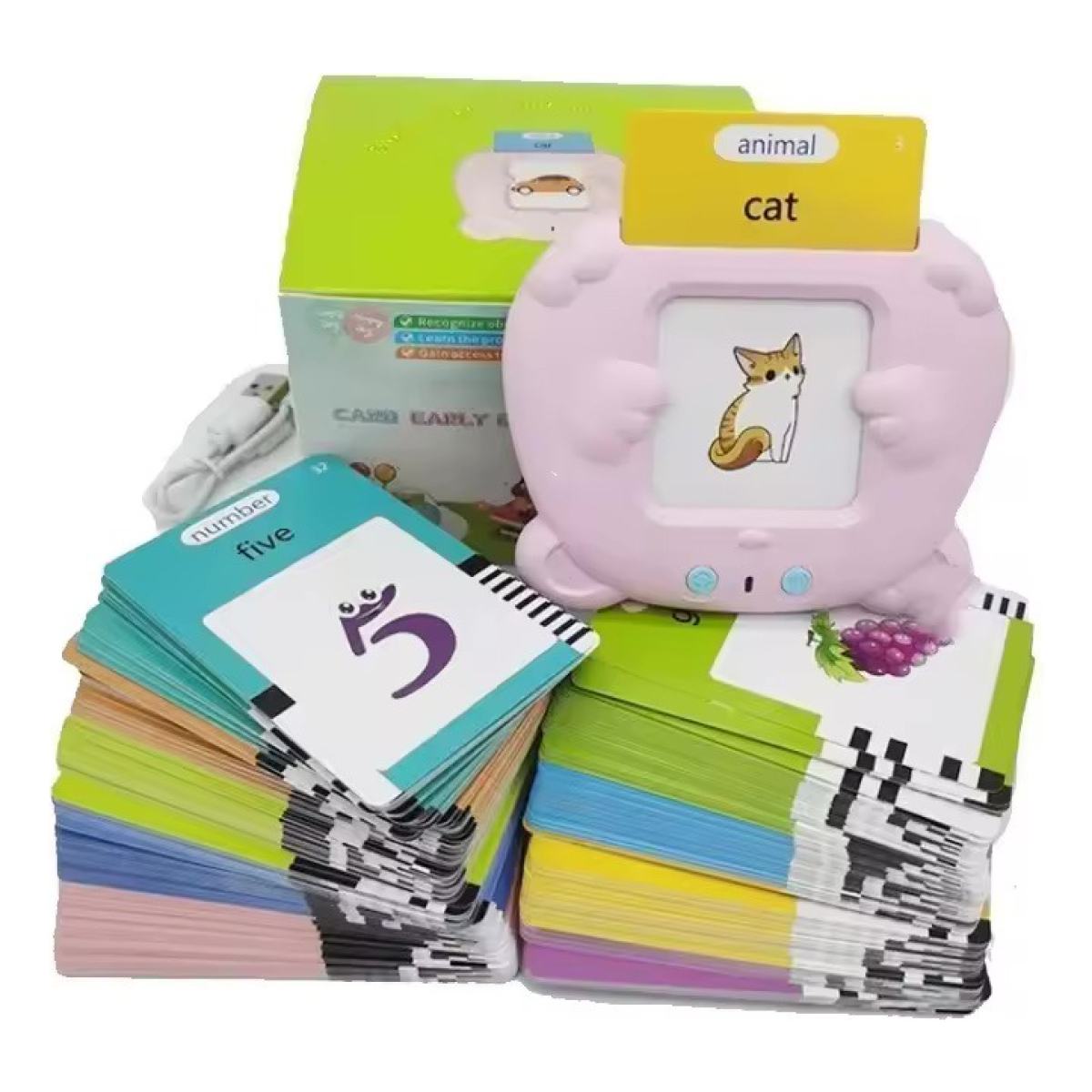 Maquina De Tarjetas Educacionales Para Aprender Inglés - Imagen 14