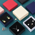 Caja Organizadora De Joyería Individual Cuadrada - Imagen 5