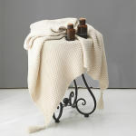 Manta Suave Liviana Decorativa Para Living Borlas 70x100 - Imagen 4